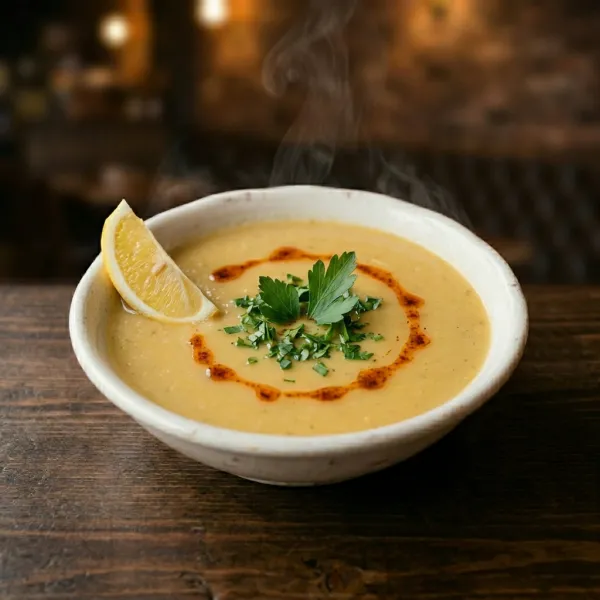Süzme Mercimek Çorbası